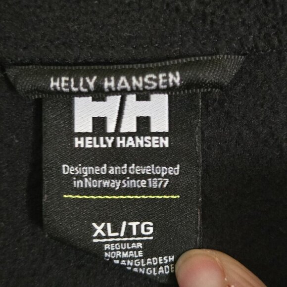 Helly Hansen Black Fleece Polartec Daybreaker Jacket Size XL - Picture 5 of 6